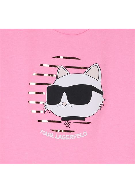 Abito con logo KARL LAGERFELD KIDS | Z31057462